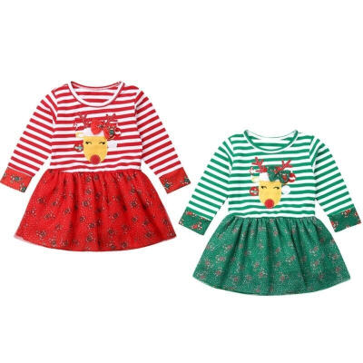 

Autumn Newborn Toddler Baby Girl Christmas Party Pageant Dress Princess Clothes