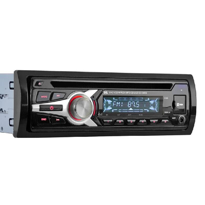 

Universal Car Stereo Radio Audio Player CD DVD MP3 Player with FM Aux Input SDUSB Port