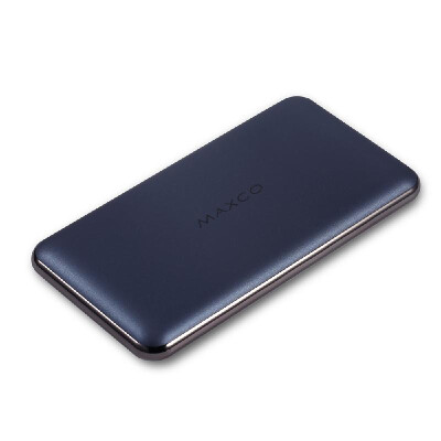 

MAXCO MR8000C Power Bank 8000mAh Portable Charger Ultra-Compact Backup Charger 24A Output High-Speed Charging for iPhone iPad