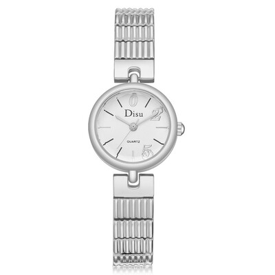 

Best Selling Womens Watches Rose Gold Disc Ladies Quartz Wristwatch Simple Alloy Strap Luxury Clock Dress Relojes Para Mujer