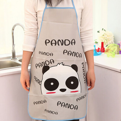 

Siaonvr Women Waterproof Cartoon Kitchen Cooking Bib Apron GY