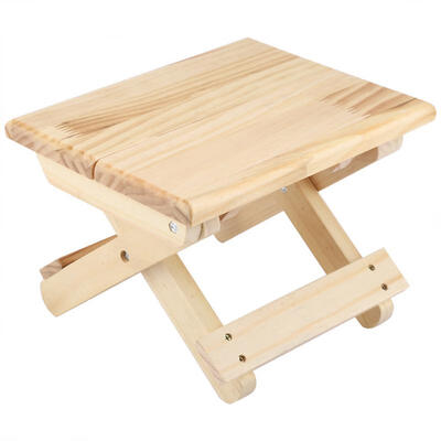 

Greensen Foldable Solid Wood Small Square Bench Rural Styles Bench Ergonomic Design Fine Workmanship
