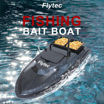 

Flytec V007 Fish Finder Fishing Bait Boat 15kg Loading 500m Remote Control Fixed Speed Double Motors 2 Batteries RC Boat