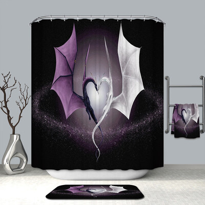 

〖Follure〗Waterproof Various Pattern & 12 Hooks Bathroom Shower Curtain Multichoice Lot