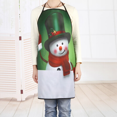

Toponeto Christmas Decoration Waterproof Apron Christmas Dinner Party Apron