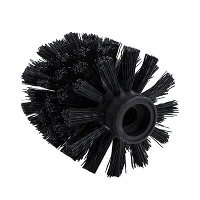 

〖Follure〗Toilet Cleaning Brush Replaceable 8cm Brush Black Head Holders Accessories