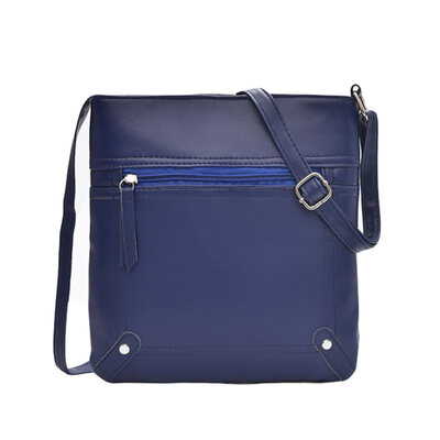 

Retro Women Faux Leather Square Satchel Zipper Crossbody Shoulder Messenger Bag