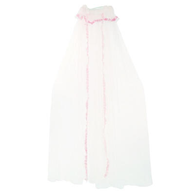 

Elegant Baby Infant Round Dome Crib Bed Lace Floor Type Mosquito Net