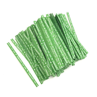 

Toponeto Kraft Paper Color Tied Packaging Bread Lollipop Baking Dessert Sealing Strip