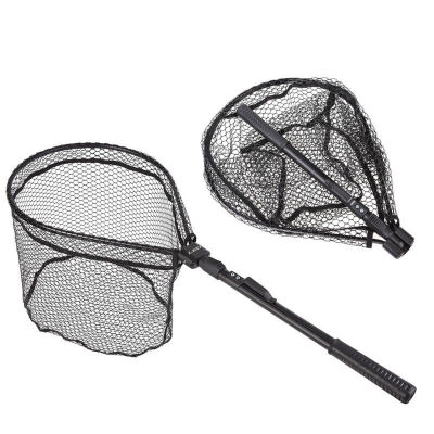 

Extension Fishing Nets Brail Mesh Handle Fishing Landing Net Trout Rubber 44cm