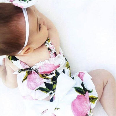 

2Pcs Infant Toddler Baby Girls Tops Short Pants Outfits Set Clothes Bowknot US