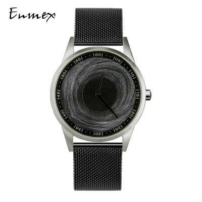 

Enmex Creative Concept Watch Stereo Moon Surface fine steel Shell Waterproof Watch