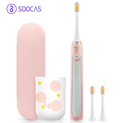 

Soocas X5 Electric Sonic Toothbrush Pink Toothbrush Case