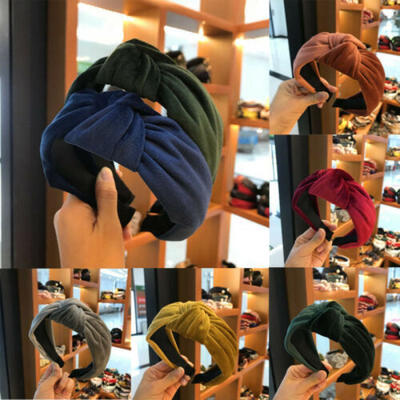 

Lady Fabric Alice Band Hair Band Headband Twist Hairband Bow Knot Cross Headwrap
