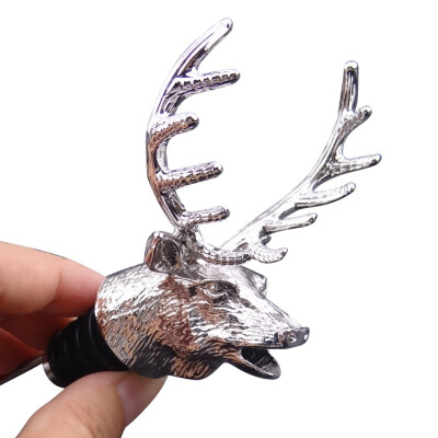 

Wine Accessories Deer Head Red Wine Stopper Zinc Alloy Creative Personality Bar Tool