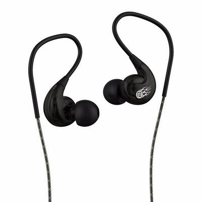 

Langsdom SP90 New Waterproof Anti-sweat Anti-shedding Earhook Earphones Sports Headset With Mic Volume Control Headphone