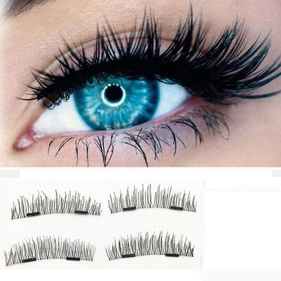 

〖Follure〗1 Pair 3D Magnetic False Eyelashes Lashes Reusable False Magnet