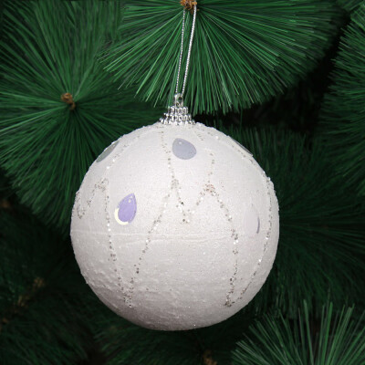 

Tailored Christmas Rhinestone Glitter Baubles Balls Xmas Tree Ornament Decoration 8CM