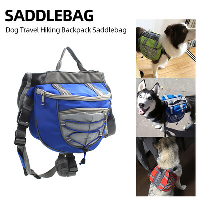 

Dog Travel Hiking Backpack Saddlebag for Travel Camping Hiking  Size Dogs Puppy Travel Bag