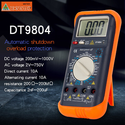 

Mini Digital Multimeter With Temperature Frequency Capacitance Meter Medidor ESR ACDC Current Voltage Avometer