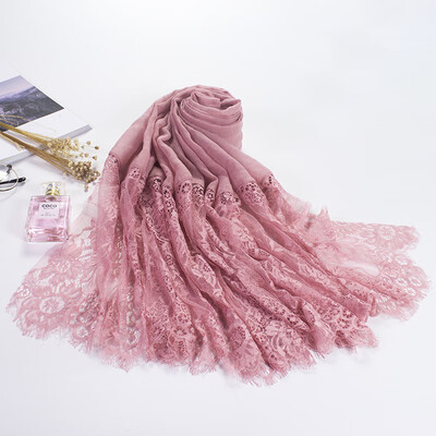 

Autumn&winter retro wild Korean scarf cotton&linen lace 2017 autumn&winter scarf Yiwu factory wholesale