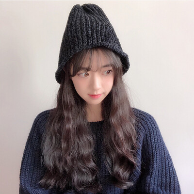 

Paipai hat lady autumn&winter solid color Schnier fisherman hat Korean version of outdoor Japanese folding basin cap