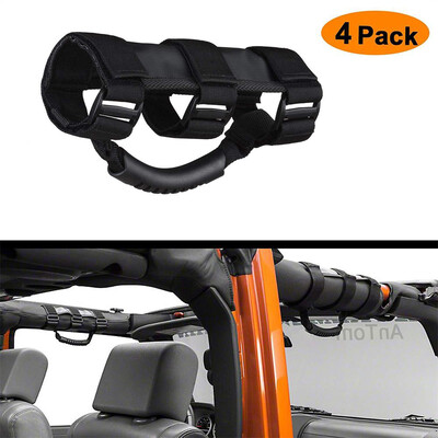

Tailored 4x Grab Handles Grip Handle For Jeep Wrangler JK & Unlimited 24 Door