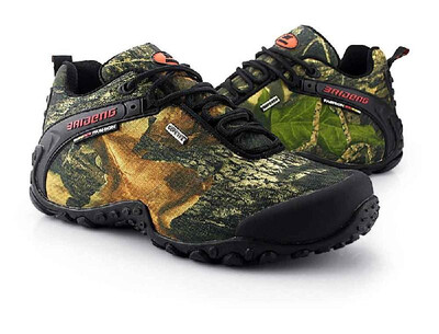 

Outdoor Camouflage Shoes Professional Climbing Shoes Mens Hiking Shoes Sport Sneaker Water-resistant Trekking Shoes