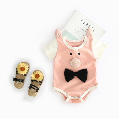 

Toddler Newborn Baby Boy Girl Cartoon Printed 3D Bodysuit Romper Costume Clothes