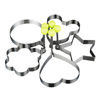 

5 Style Egg Pancake Rings Fried Egg Pancake Shaper Omelette Mold Mould Frying Cooking Tools Kitchen Accessories Gadget Rings