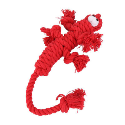 

Pet Dog Cotton Rope Toys Durable Braided Knot Rope Chew Bite Molar Toy