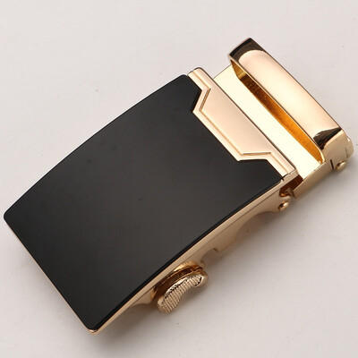 

Genuine Mens Belt Head Belt Buckle Leisure Belt Head Business Accessories Automatic Buckle Width 35CM luxury fashion