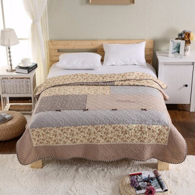 

Summer 100 Cotton Patchwork Quilt 1 piece Twin Size Student Quilts Sofa Blanket Bed Cover Sheet Kids Bedding Coverlets