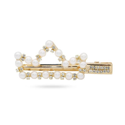 

Korean Pearl Hair Clip for Women Elegant Barrette Hairpin Hair Styling Gift