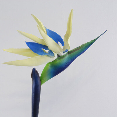 

Artificial Flower Bird Of Paradise Fake Plant Silk Strelitzia Reginae Home Decor