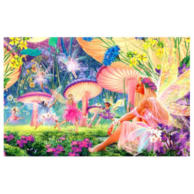 

5D DIY Full Drill Diamond Painting Happy Fairy Cross Stitch Embroidery Kits