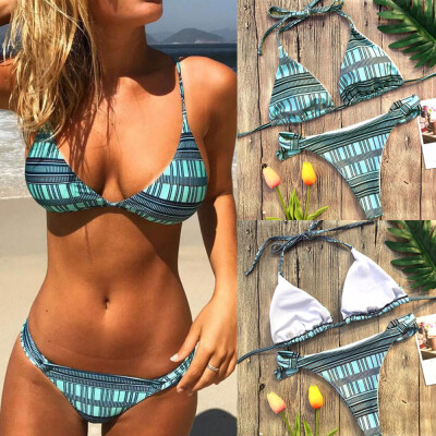 

Roseonmyhand Women Push-Up Padded Bra Beach Bikini Set Swimsuit Sexy Swimwear