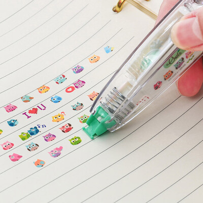 

Toponeto Creative Stationery Push Correction Tape Lace School Supplies