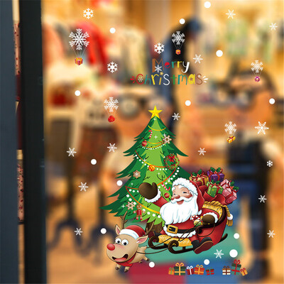

〖Follure〗2020 Merry Christmas Household Room Wall Sticker Mural Decor Decal Removable