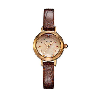 

Watch female students retro academic style small fresh Joker thin belt fashion simple belt Shi Ying womens watch
