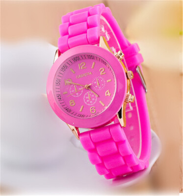 

Stalls to the table jelly children female students silicone watch couple watches