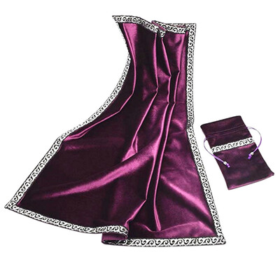 

Toponeto Altar Tarot Table ClothBag Decor Divination CARDS Wicca Square Tablecloth Pouch