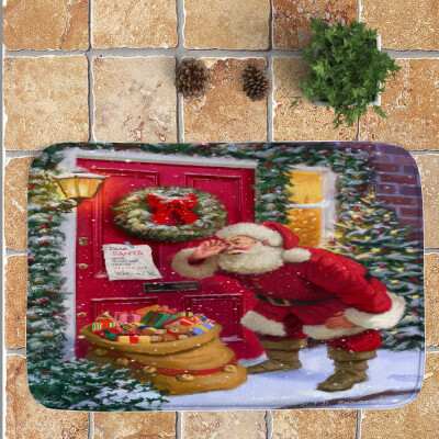 

〖Follure〗Merry Christmas Welcome Doormats Indoor Home Carpets Decor 40x60CM