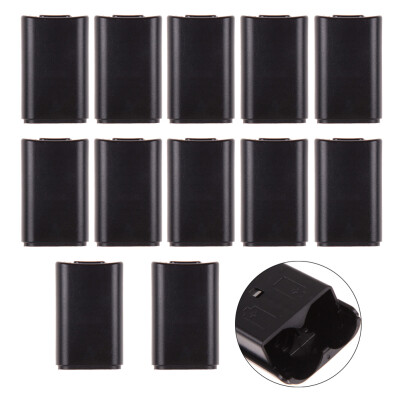 

10 X AA Battery Back CoverCase Replacement XBOX360 WirelessController Black