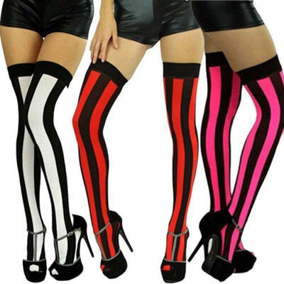 

Sexy Women Knit Cotton Over The Knee Long Socks Spring Thigh High Stocking Socks