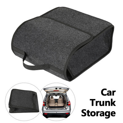 

Grey Anti Slip Car Felt Storage Bag Organiser Case Tool Bag 30x16x29cm