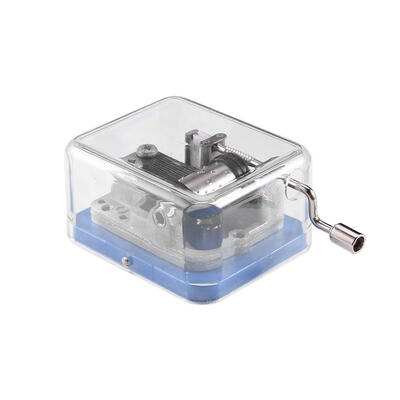

Metal Hand Crank Music Box Movement DIY Mechanical Box Caskets Craft Gifts