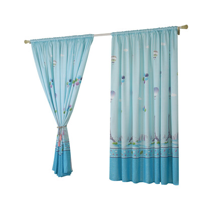 

Gobestart Hot Air Balloon Curtain Tulle Window Voile Drape Valance 1 Panel Fabric