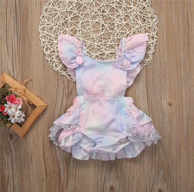 

Floral Newborn Infant Baby Girl Bodysuit Romper Jumpsuit Outfits Sunsuit