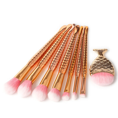 

〖Follure〗8PCS Make Up Foundation Eyebrow Eyeliner Blush Cosmetic Concealer Brushes